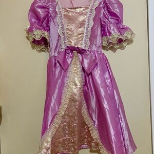 Pink and Gold Kids Princess Costume size M